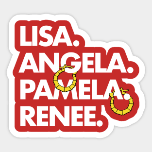 Round The Way Girl Sticker